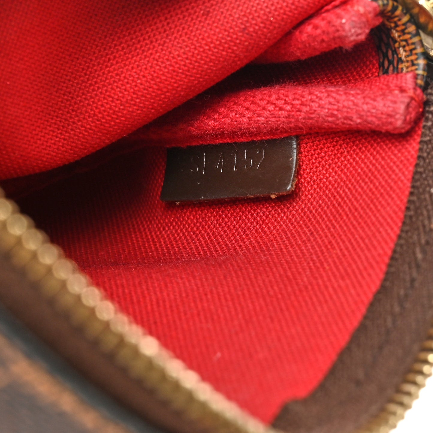 LOUIS VUITTON Damier Ebene Mini Pochette Accessories