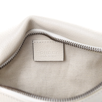 Gucci Grained Calfskin Small Logo Belt Bag White 5 of 9