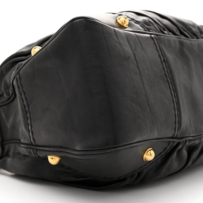 Gucci Calfskin Medium Jockey Hobo Black 9 of 15