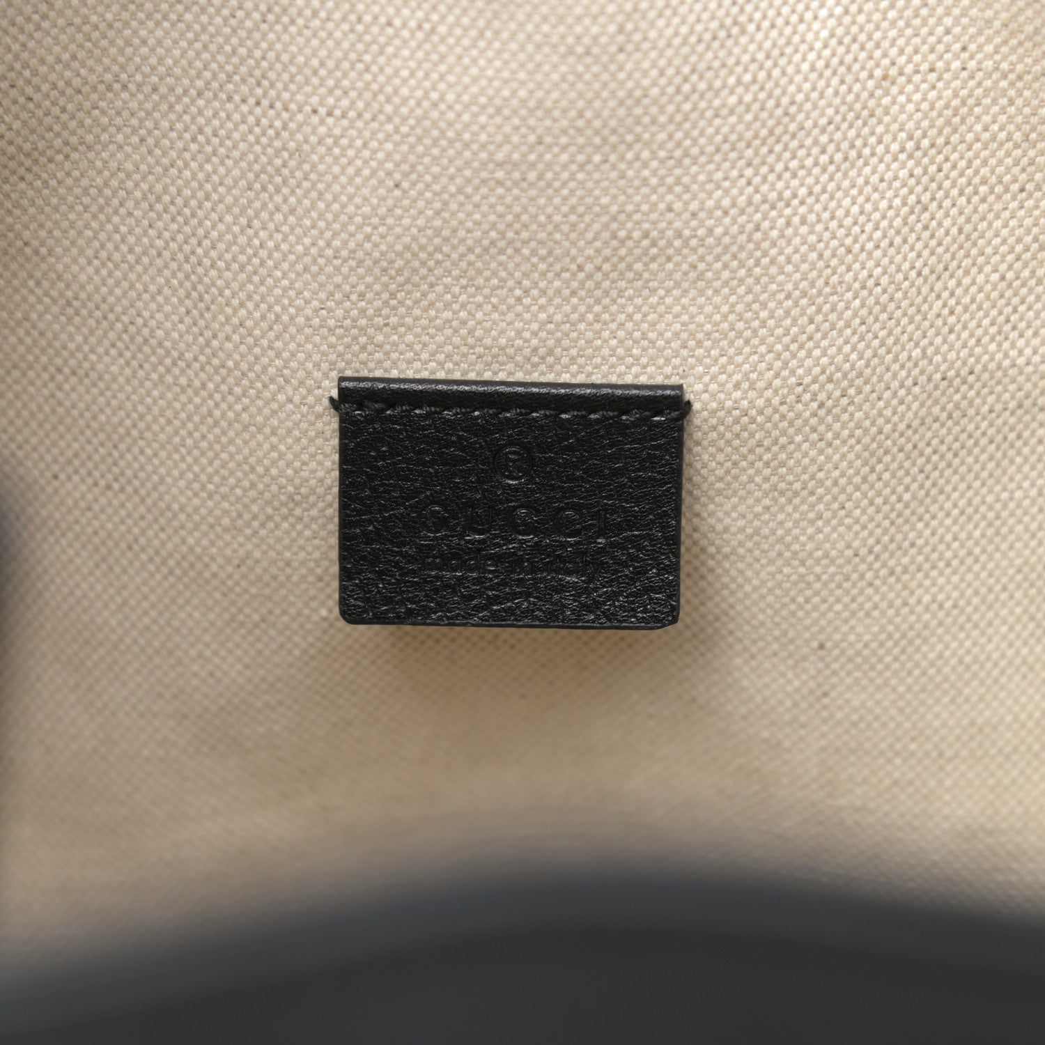 Gucci Velvet GG Monogram Web Bucket Bag Blue Beige 6 of 9
