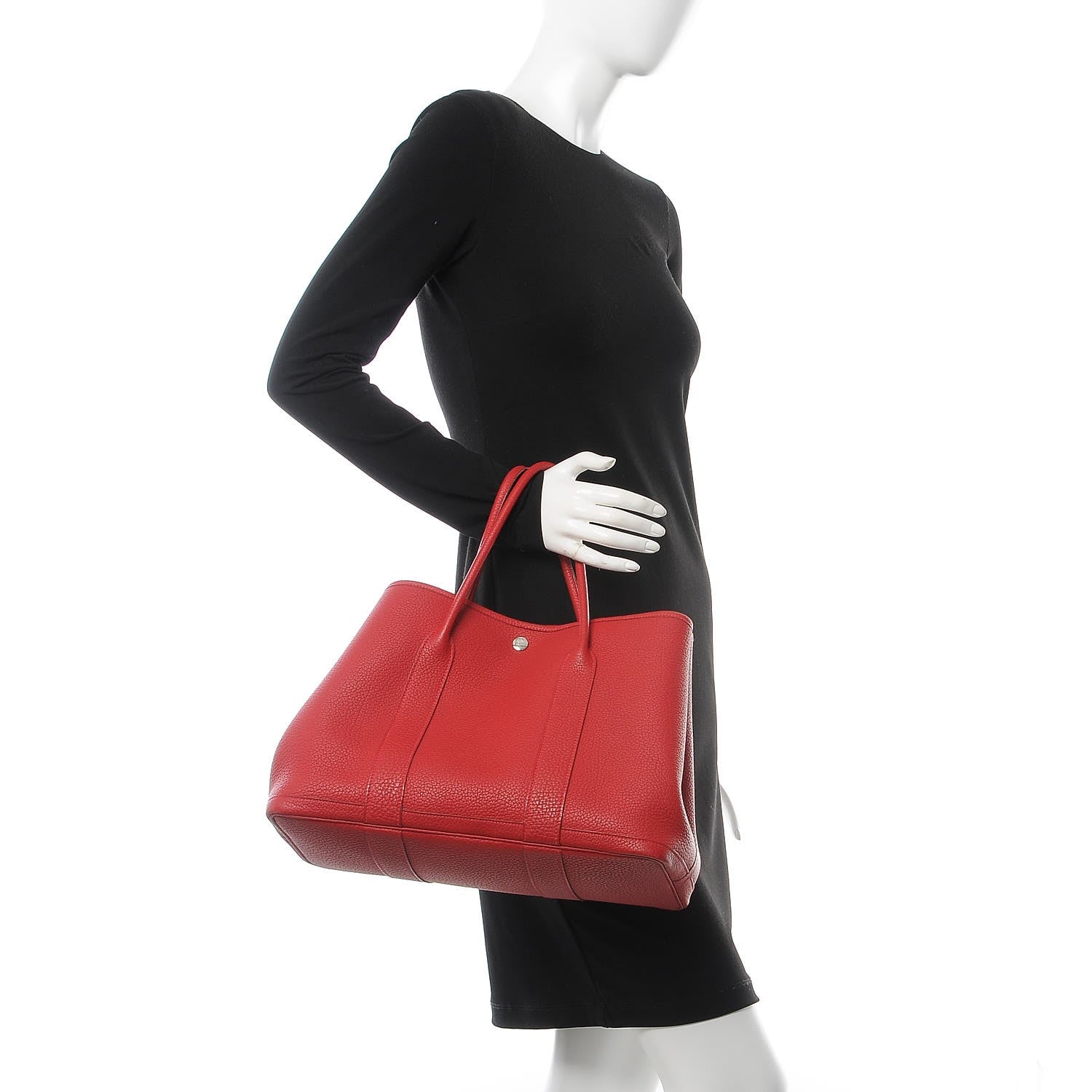 Hermes Negonda Garden Party MM 36 Rouge Piment 2 of 7