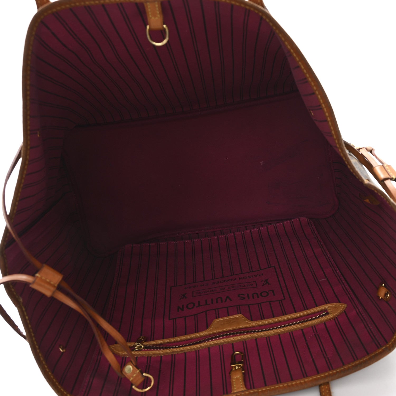 Louis Vuitton Monogram Neo Neverfull GM Fuchsia 6 of 13
