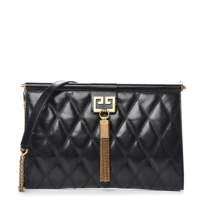 Givenchy Goatskin Quilted Medium Gem Bag Black 1 of 8