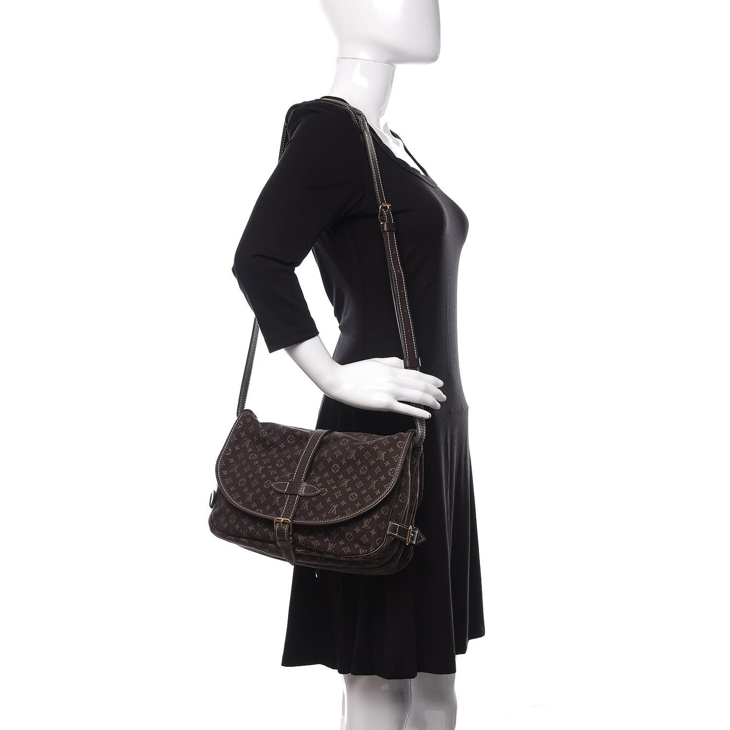 Monogram Mini Lin Saumur Ebene