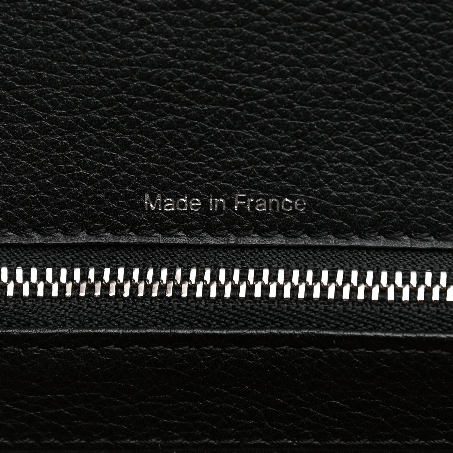 Grained Calfskin GM Brillant Satchel Black
