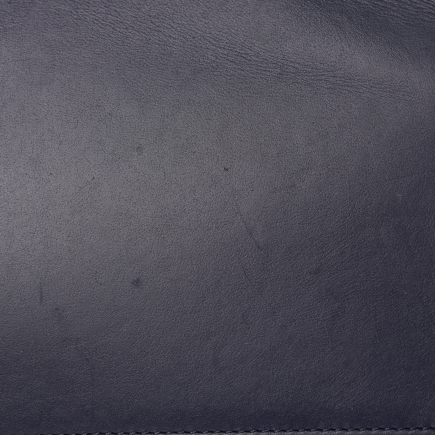 Celine Smooth Calfskin Canvas Medium Trapeze Navy Blue 14 of 14