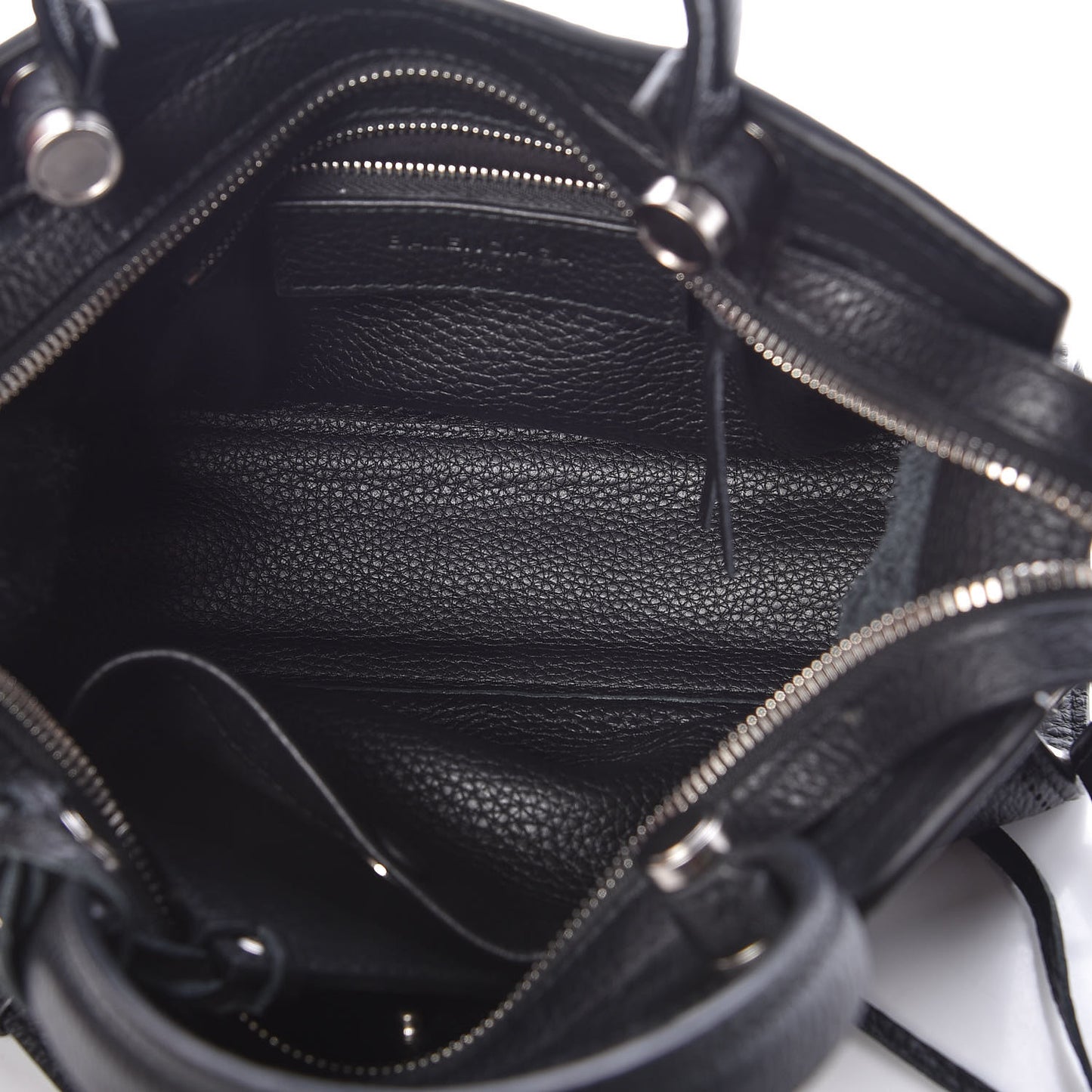Veau Grana Perforated Blackout Hardware Nano City Black