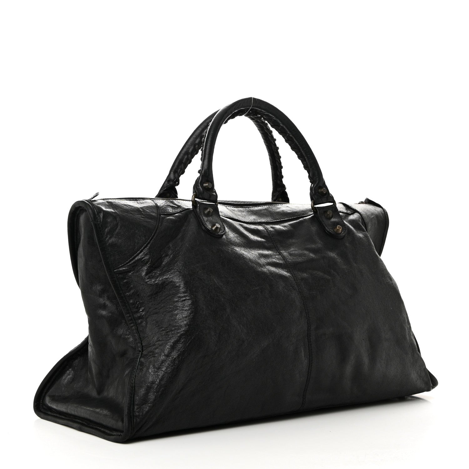 Balenciaga Agneau Classic Hardware Work Black 4 of 11