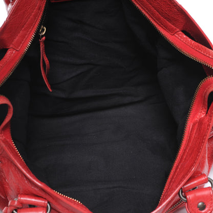 Balenciaga Agneau Classic Hardware City Coquelicot 9 of 9