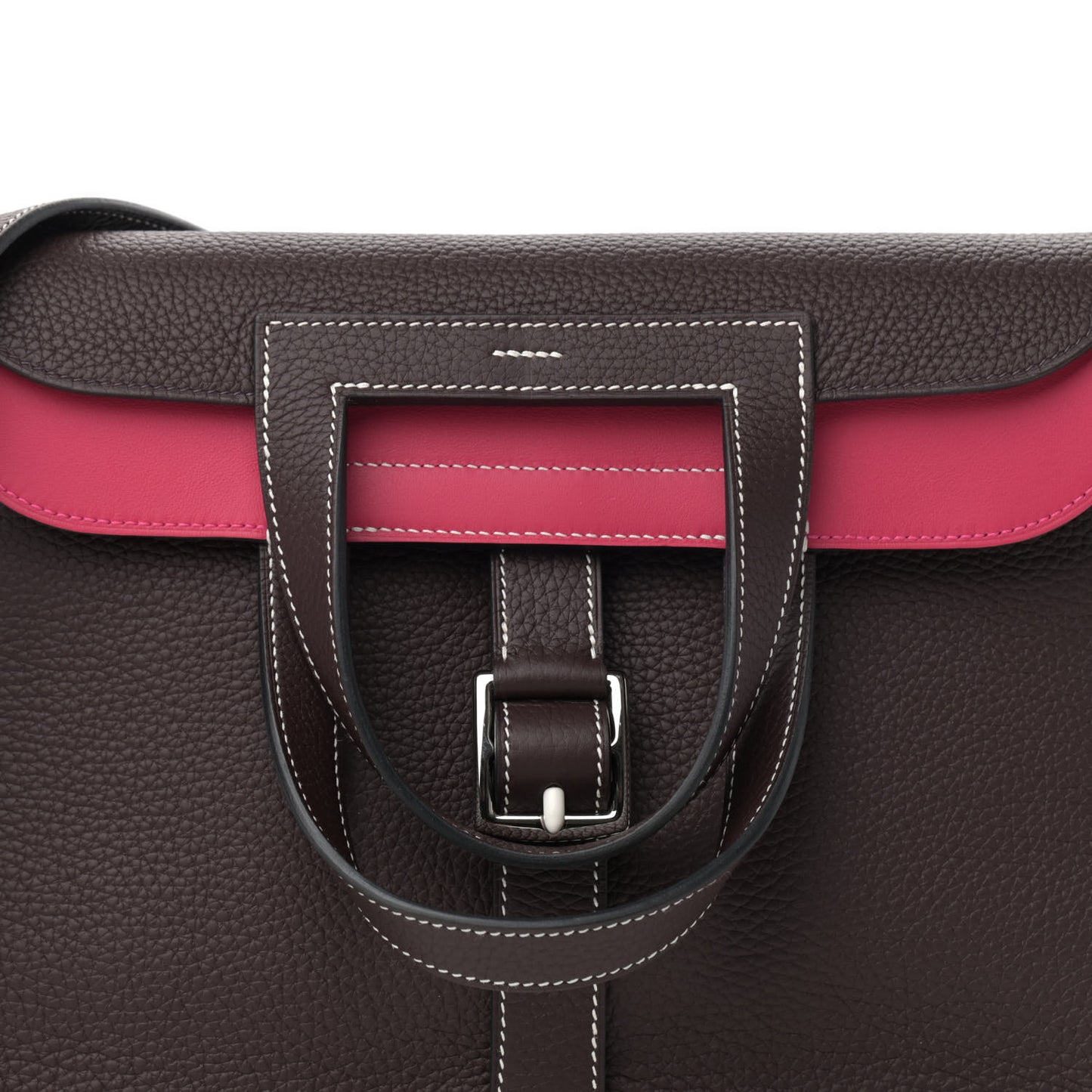 Taurillon Clemence Verso Halzan 31 GM Rouge Sellier Framboise