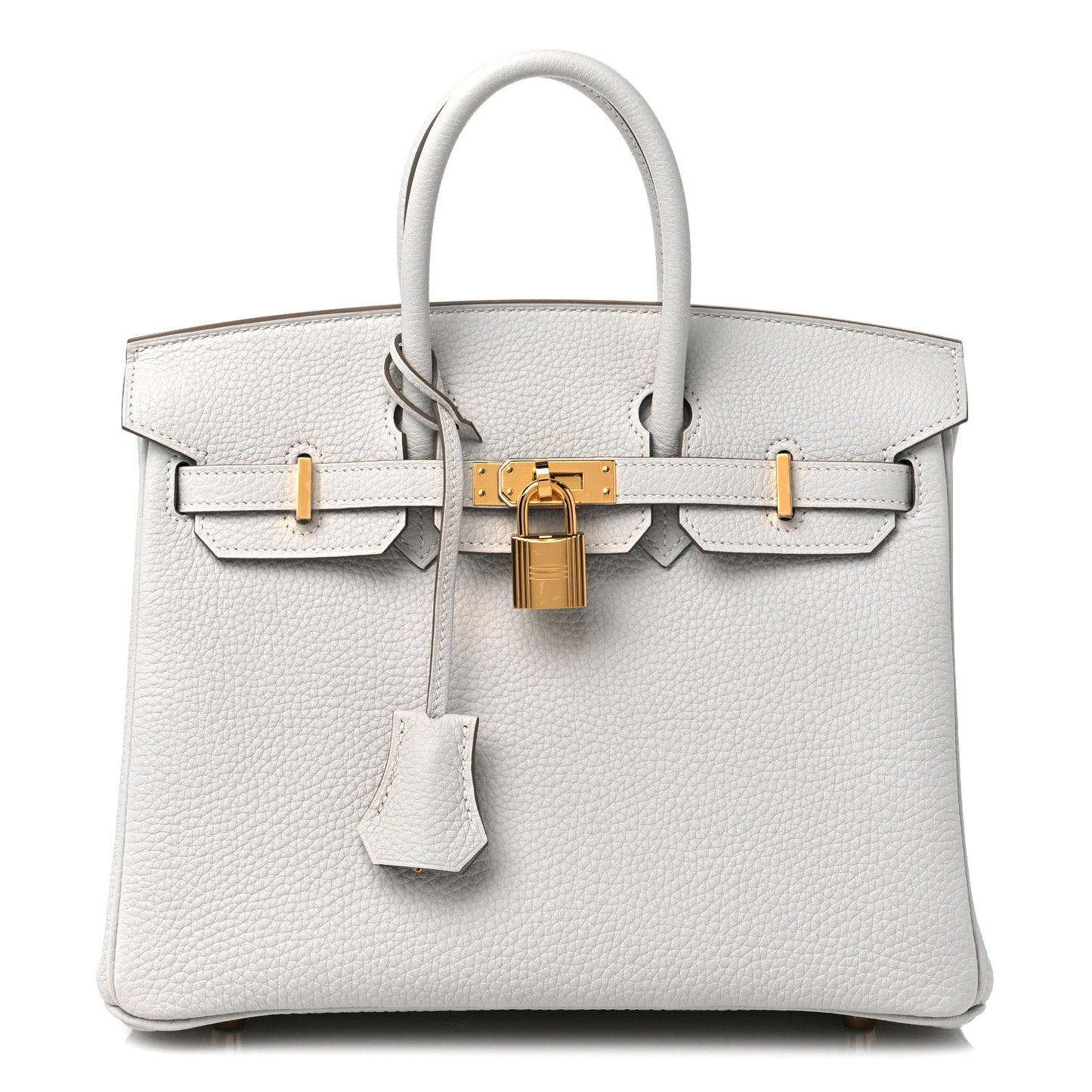 Togo Birkin 25 Gris Pale
