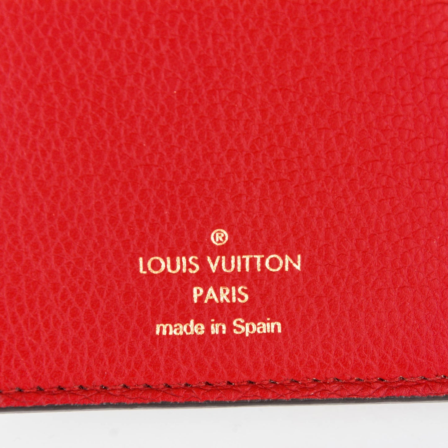 Monogram Pallas Compact Wallet Cherry