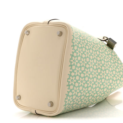 Hermes Swift Lucky Daisy Picotin Lock 18 PM Nata Vert 10 of 10