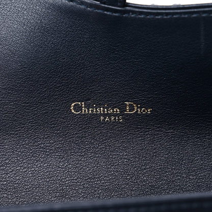 Christian Dior Oblique Saddle Chain Long Wallet Blue 7 of 11