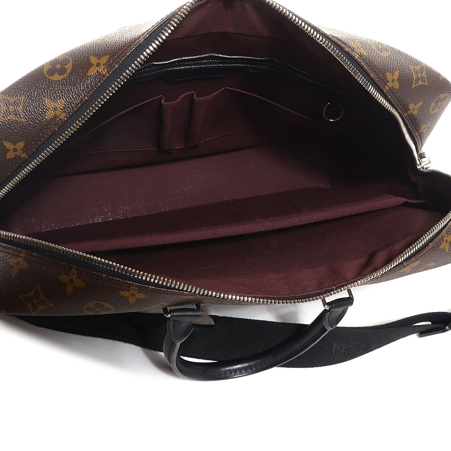 Louis Vuitton Monogram Macassar Porte-Documents Voyage GM 5 of 7