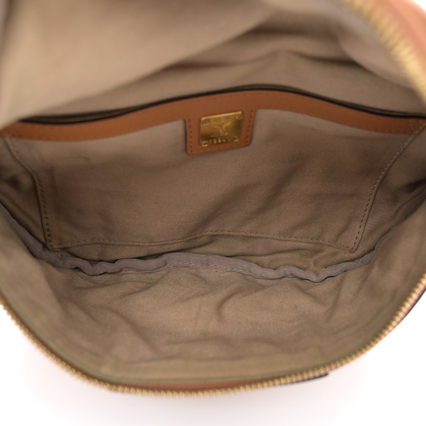 Calfskin Ottomar Monogram Fursten Belt Bag Cognac