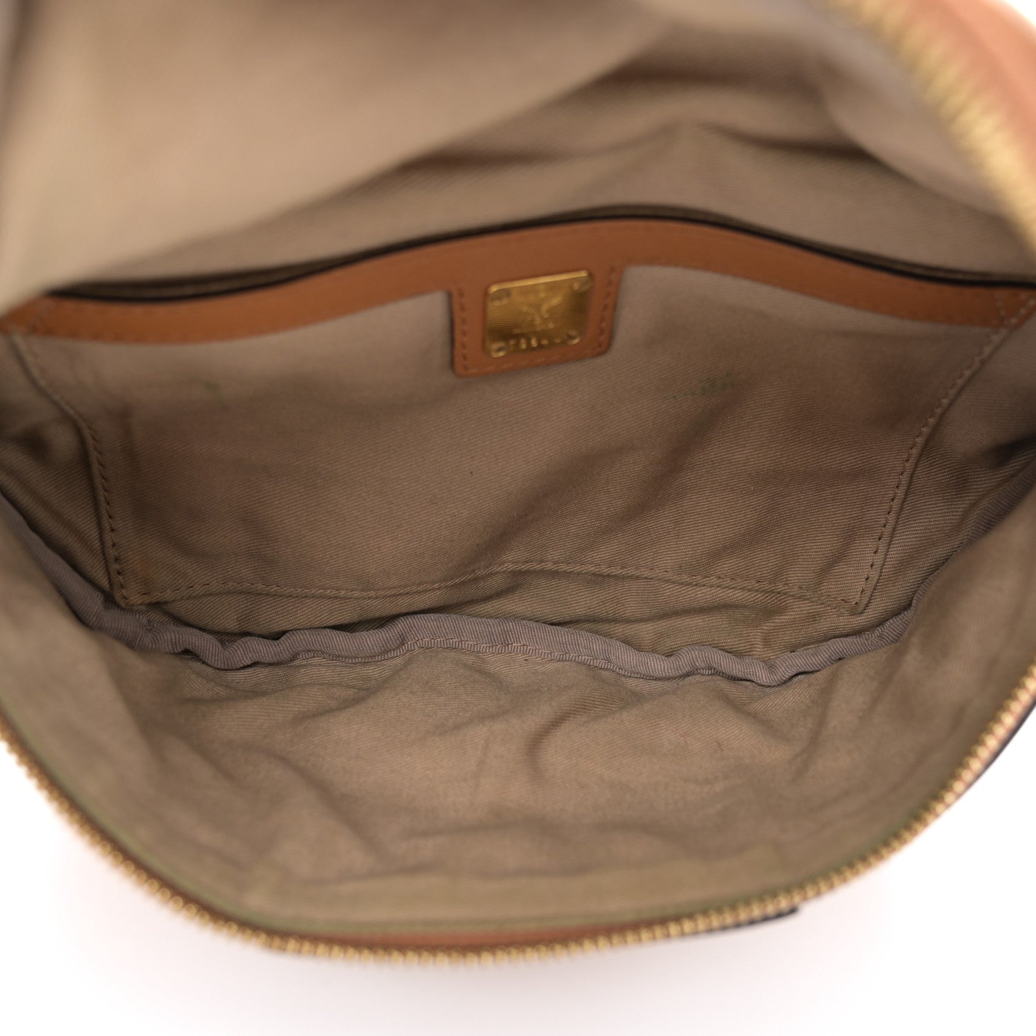 MCM Calfskin Ottomar Monogram Fursten Belt Bag Cognac 5 of 11
