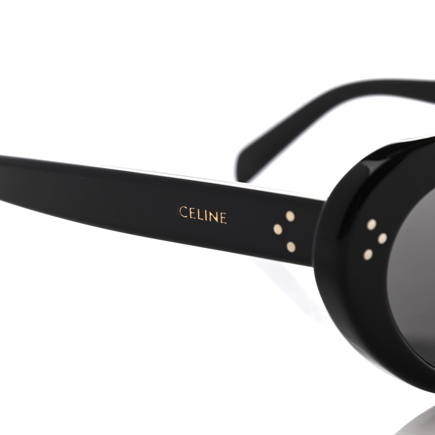 Celine Acetate Cat Eye Sunglasses CL401931 Black 8 of 8
