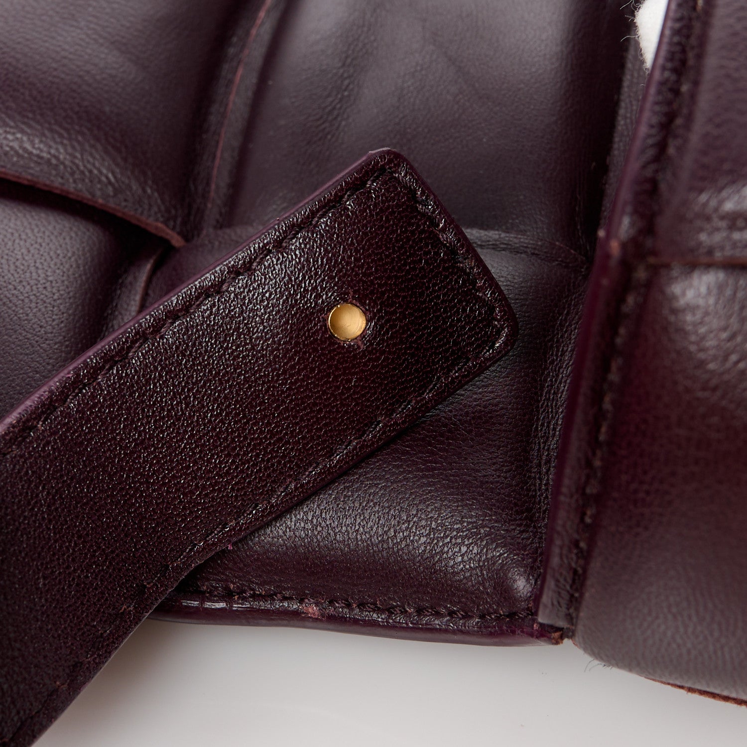 Bottega Veneta Nappa Maxi Intreccio Padded Cassette Crossbody Bag Grape 12 of 16