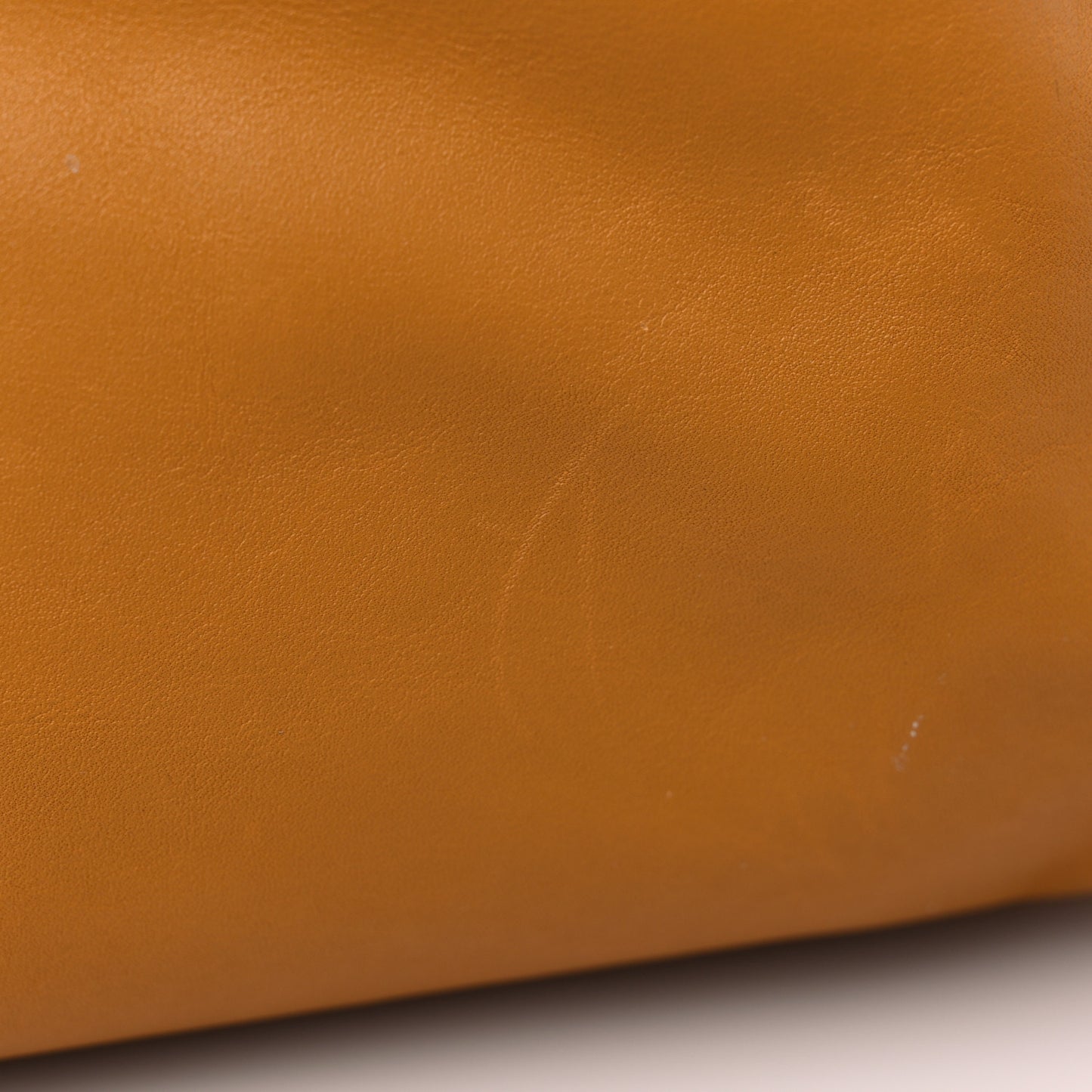 Calfskin The Pouch Chain Ocra