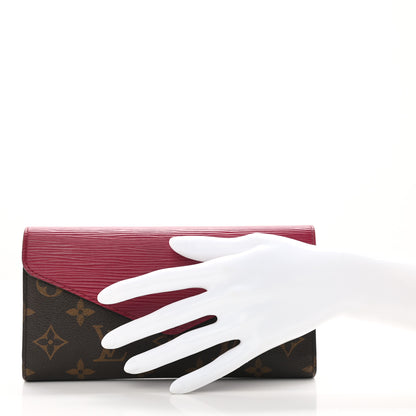 Louis Vuitton Monogram Epi Marie-Lou Long Wallet Fuchsia 3 of 7