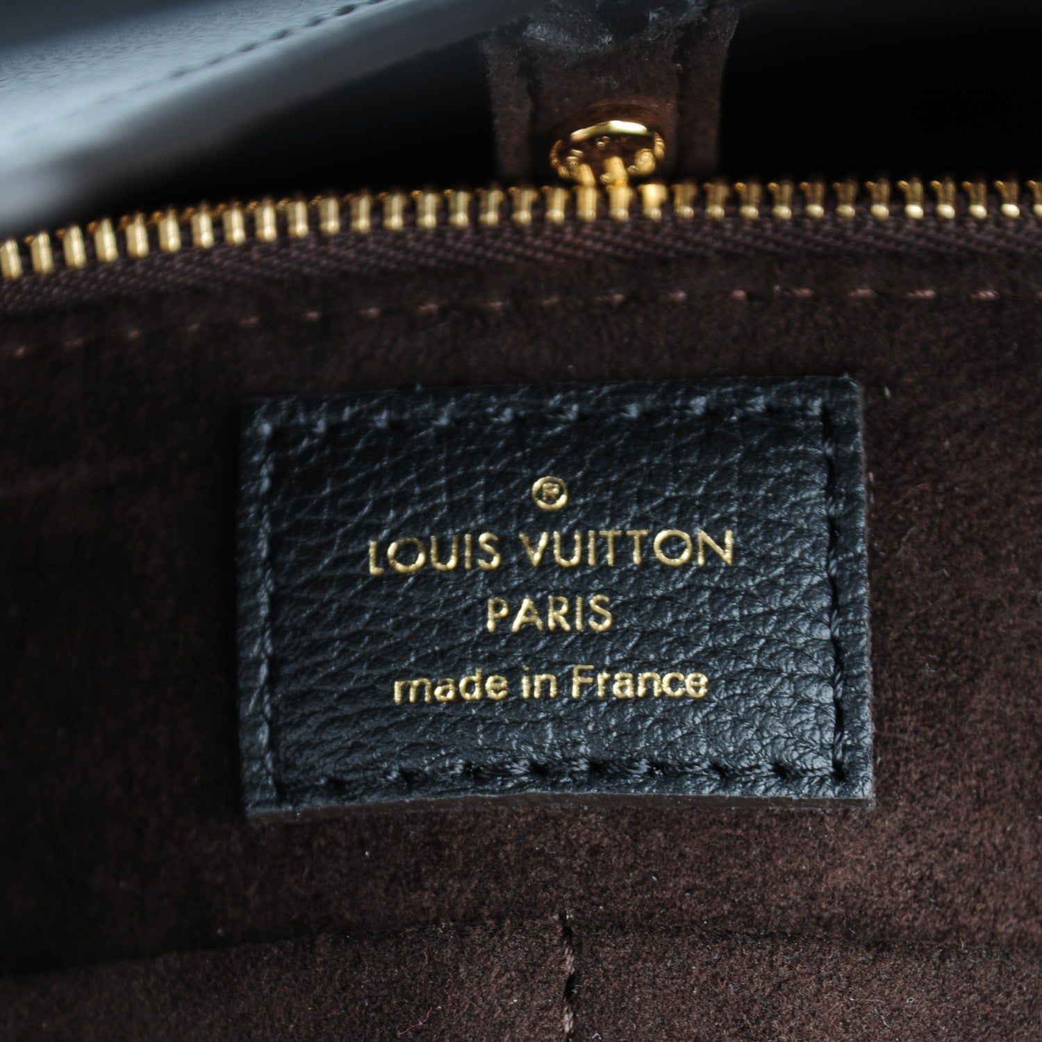 Louis Vuitton Calfskin Monogram Kimono Tote PM Black 6 of 7
