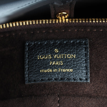 Louis Vuitton Calfskin Monogram Kimono Tote PM Black 6 of 7
