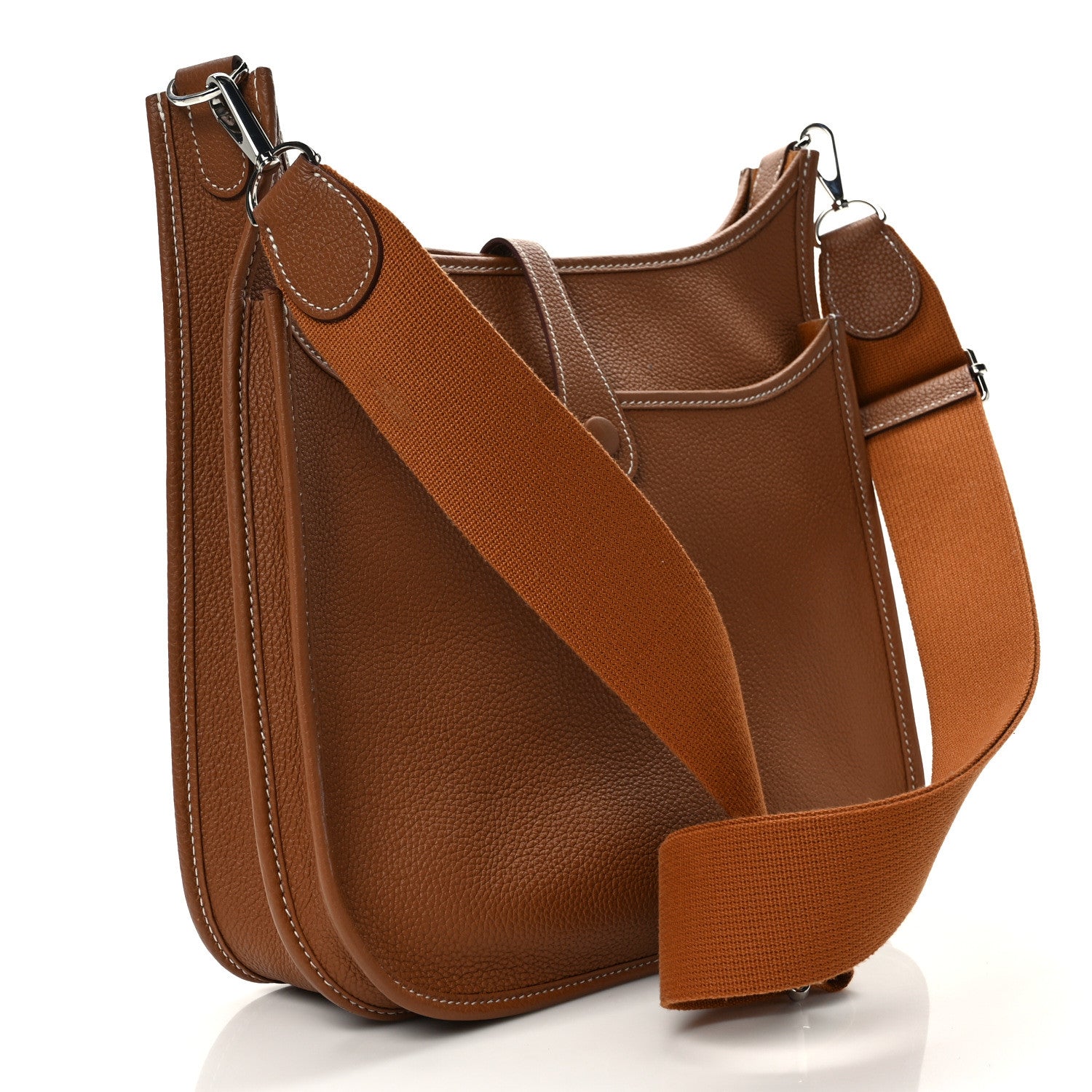 Hermes Taurillon Clemence Evelyne III PM Gold 3 of 8
