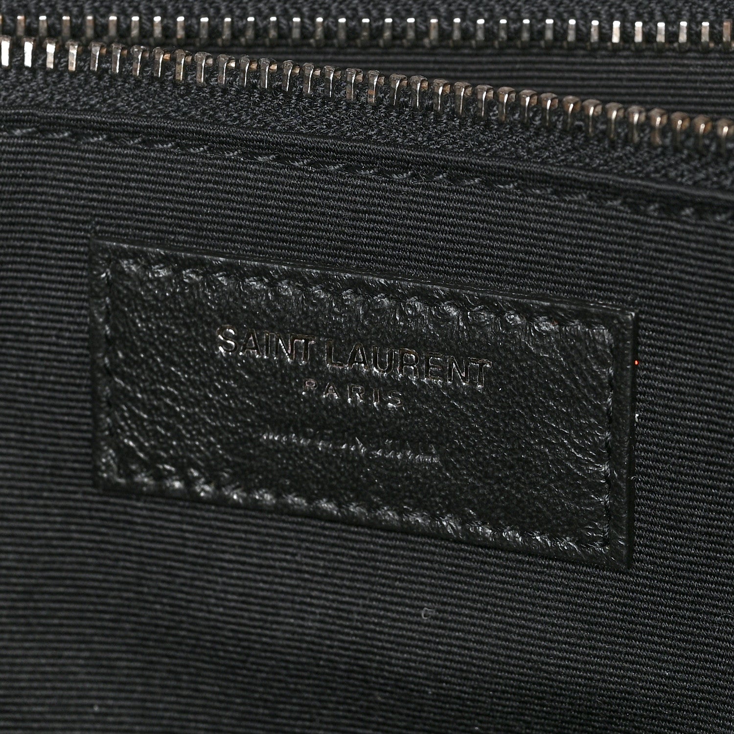 Saint Laurent Crinkled Calfskin Matelasse Monogram Large Niki Chain Satchel Fog 6 of 10