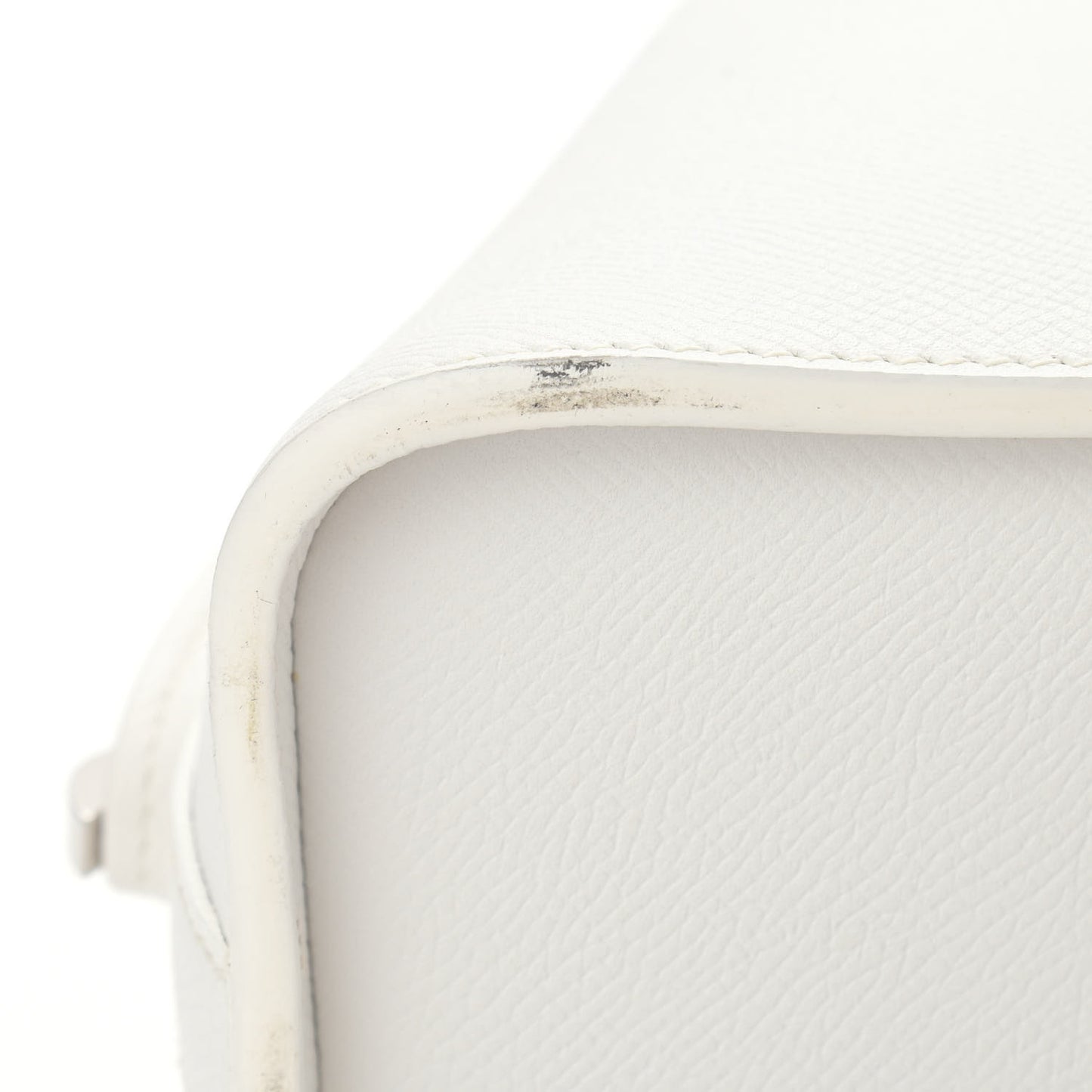 Epsom Top Handle Bag White