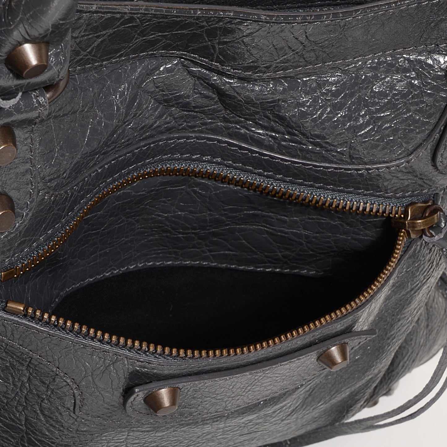 Agneau Classic Hardware Velo Gris Fossile