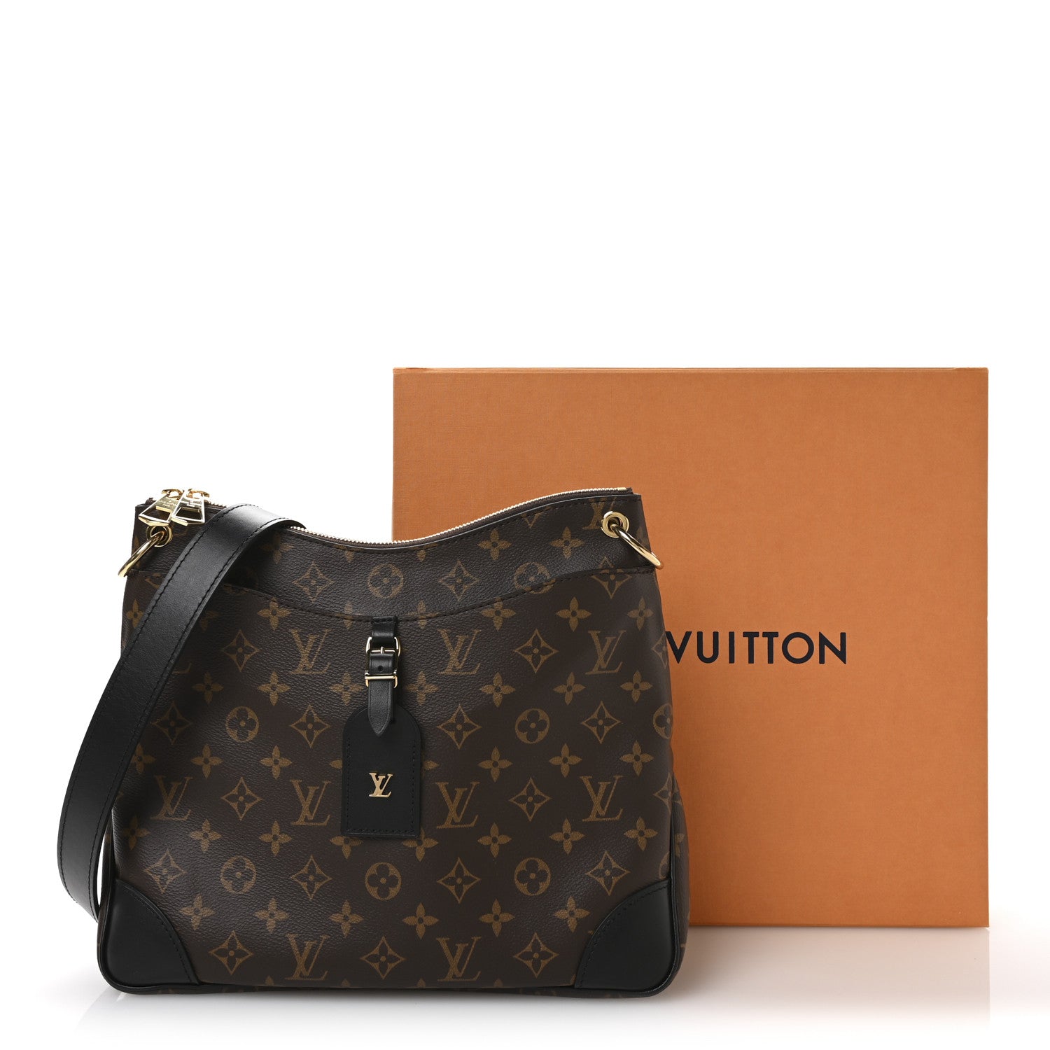 Louis Vuitton Monogram Odeon MM Black 11 of 11