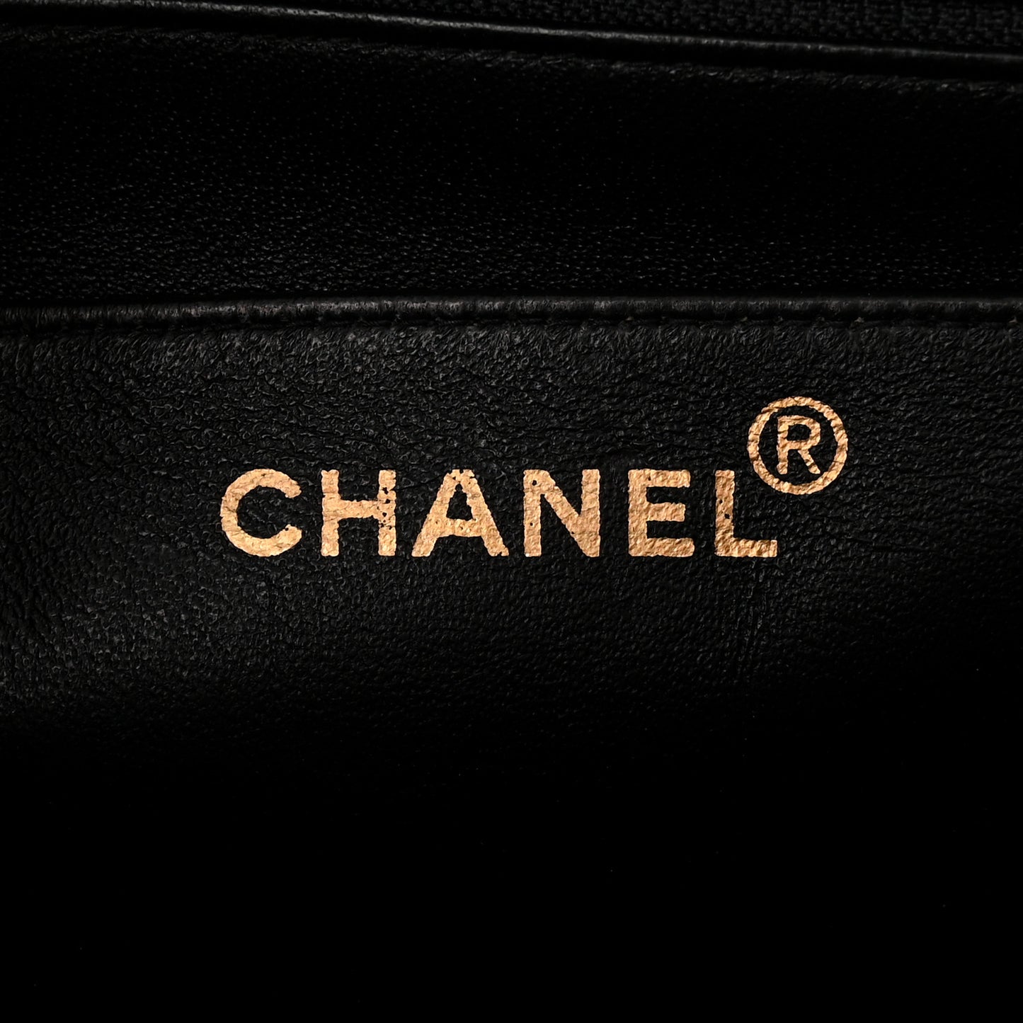 Lambskin Quilted XL Jumbo Single Flap Black