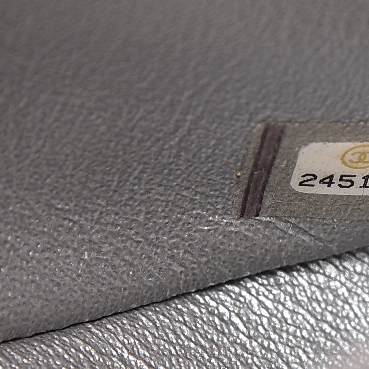 Chanel Metallic Lambskin Quilted Mini Rectangular Flap Silver 8 of 10