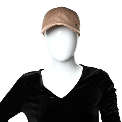 Hermes Cashmere Tigre Royale Riley Cap 57 Beige 2 of 9