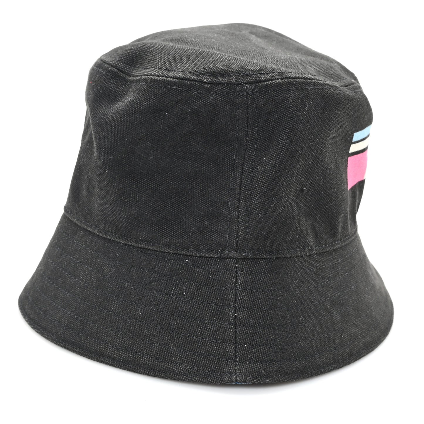 Canvas Racing Logo Womens Bucket Hat M Black