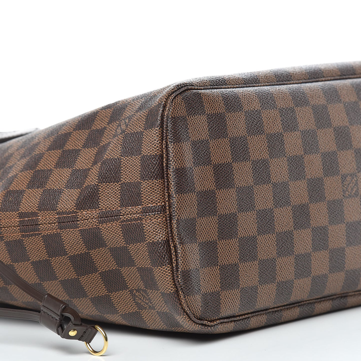 Damier Ebene Neo Neverfull MM Rose Ballerine
