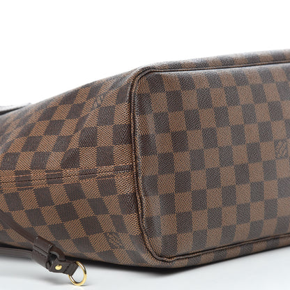Louis Vuitton Damier Ebene Neo Neverfull MM Rose Ballerine 7 of 17