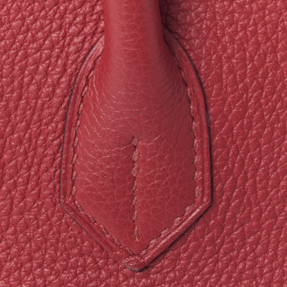 Hermes Togo Birkin 30 Rouge Grenat 12 of 31