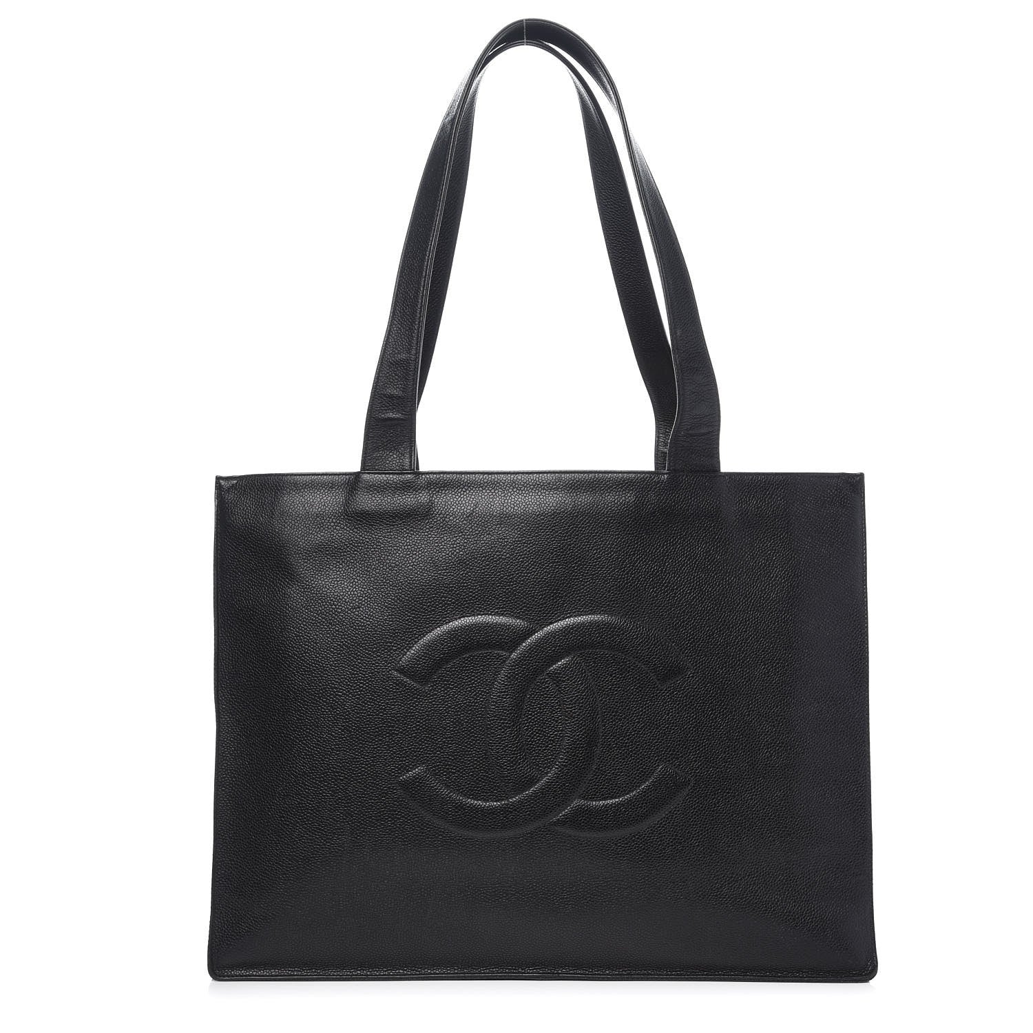 Chanel Caviar CC Tote Black 1 of 14