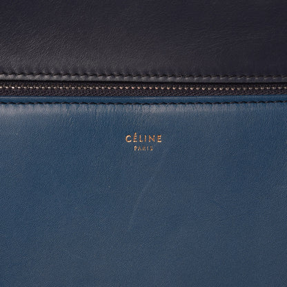 Celine Smooth Calfskin Medium Tri-Color Edge Shoulder Bag 6 of 15