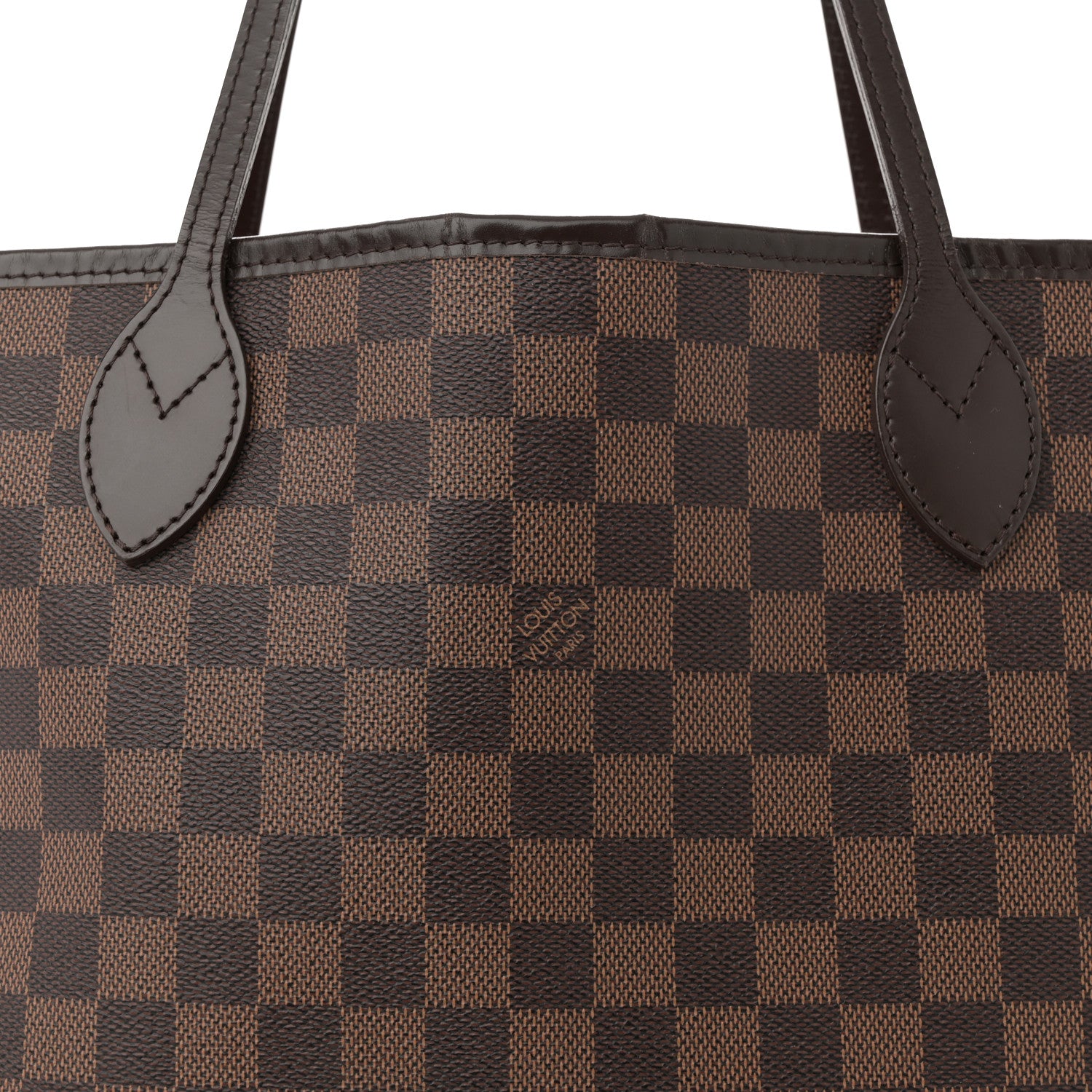 Louis Vuitton Damier Ebene Neverfull MM 7 of 9