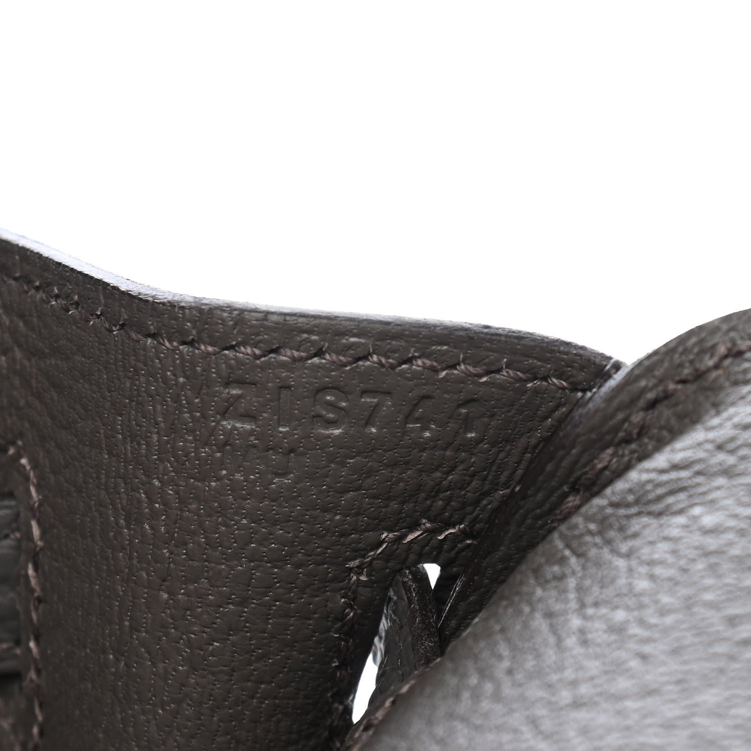 Hermes Togo Birkin 25 Etain 7 of 10