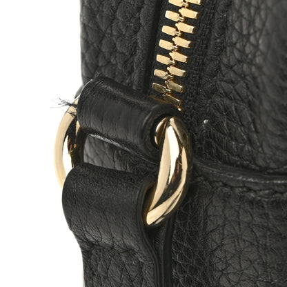 Gucci Pebbled Calfskin Small Soho Disco Bag Black 12 of 13