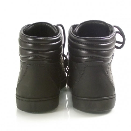 Neoprene Guccissima Men's High Top Sneakers 10