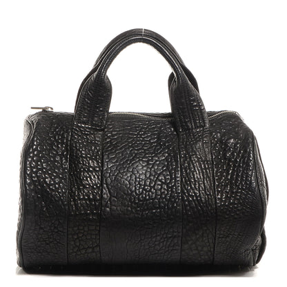 Alexander Wang Pebbled Lambskin Rocco Black with Silver Hardware 1 of 7