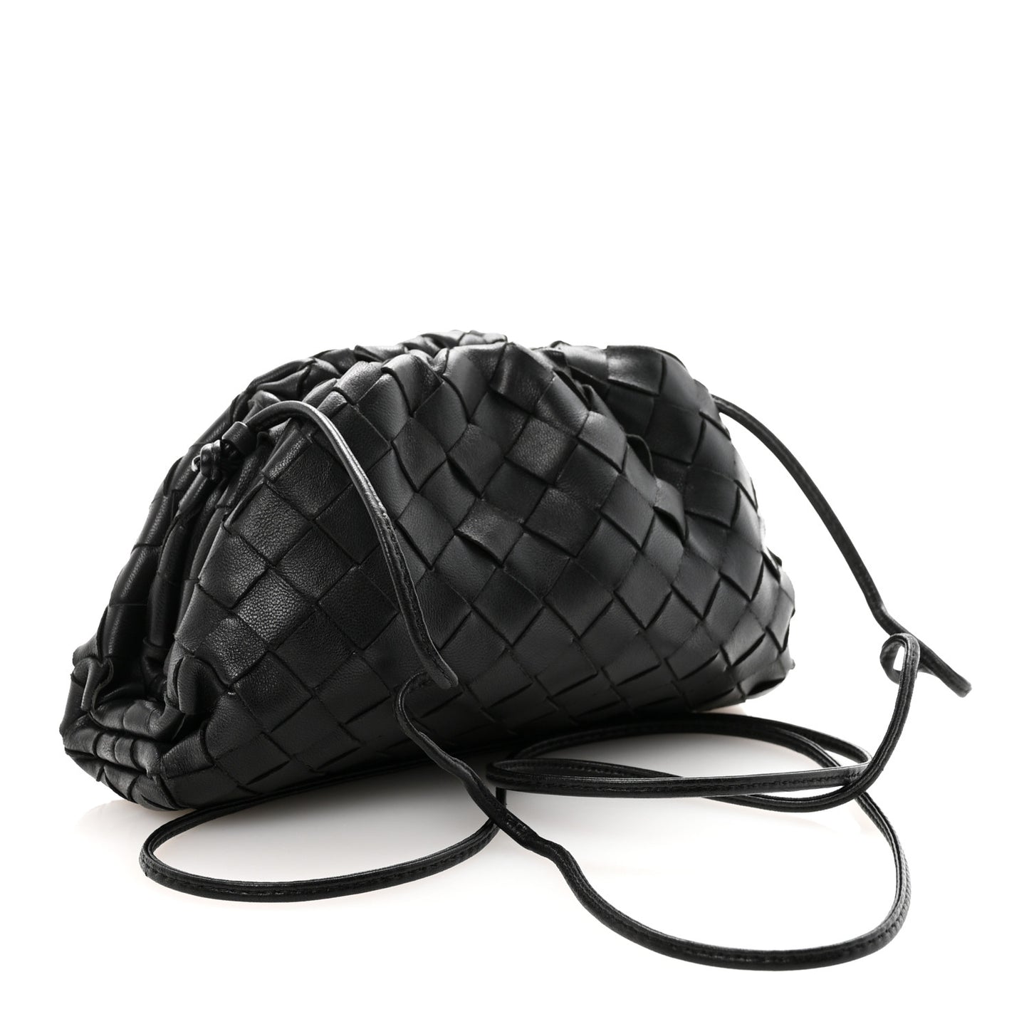 Nappa Intrecciato The Mini Pouch Black