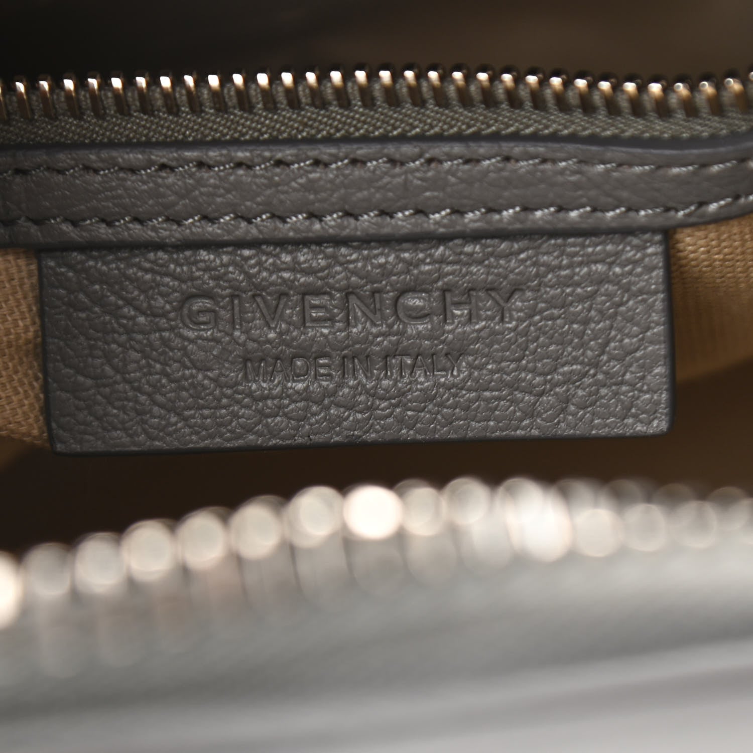 Givenchy Sugar Goatskin Mini Antigona Pearl Grey 6 of 10