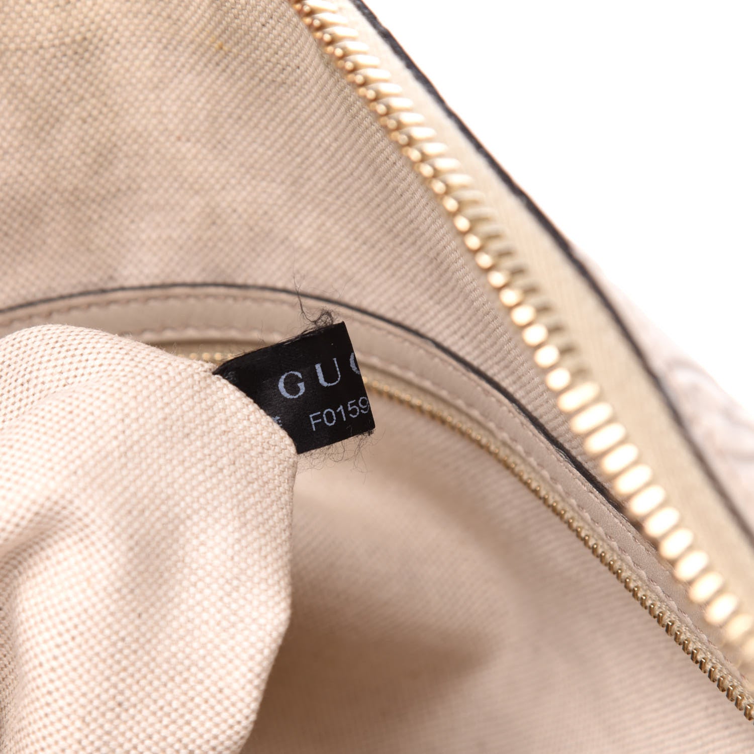Gucci Guccissima Medium Bree Shoulder Bag Off White 8 of 13