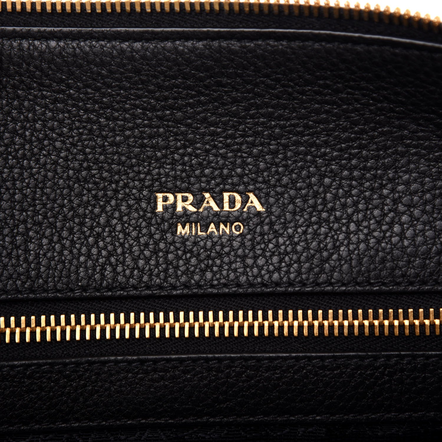 Prada Vitello Phenix Satchel Black 6 of 10